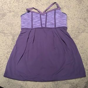 Lululemon cross back tank top - size 8